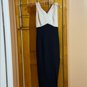 Two tone formal dress